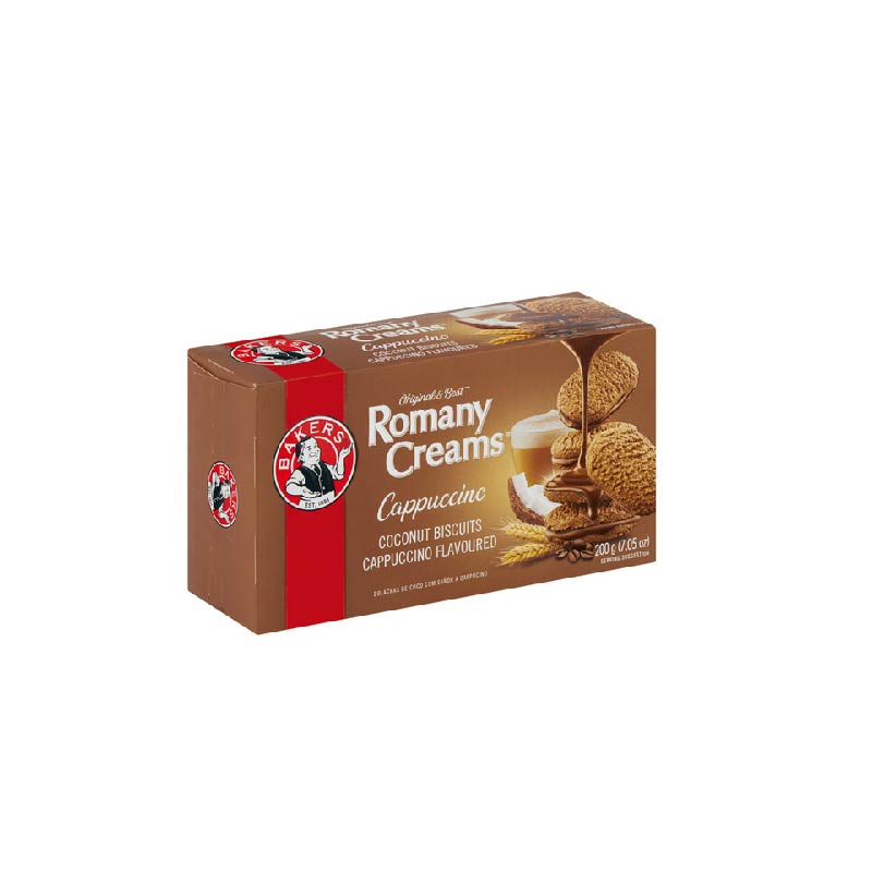 Bolacha romany capuccino Bakers 200g