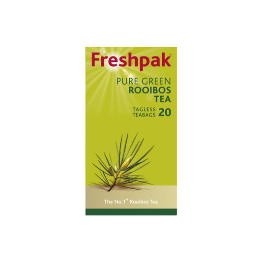 Chá rooibos verde Freshpack 20 saquetas