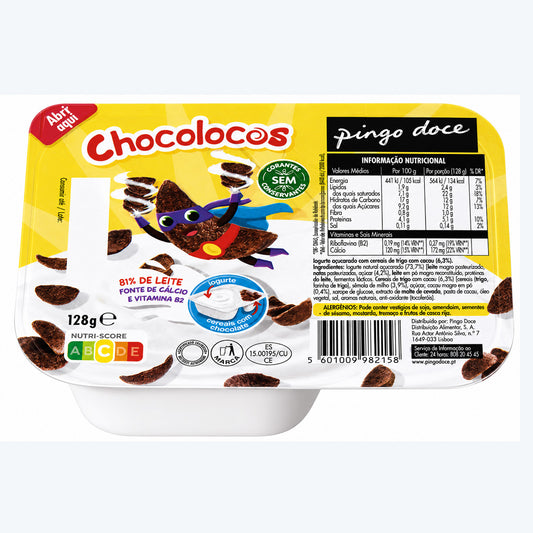 Iog BIC C/Chocolocos PD 128g