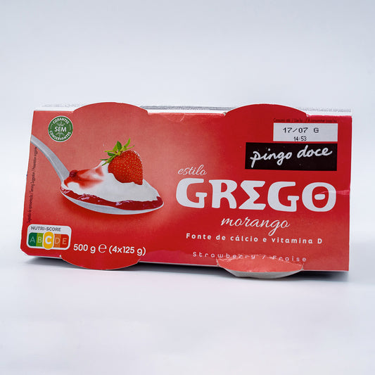 Iog Grego Morango PD 4x 125g