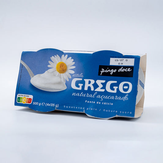 Iog Grego Nat Acuc Pd4x 125g