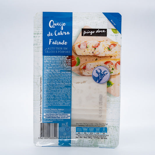 Queijo Cabra Fatiado PD 150g