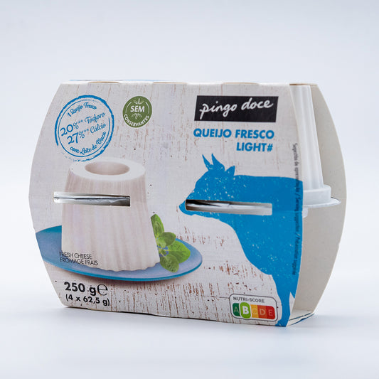 Queijo Fresco Light PD 4x 62.5g