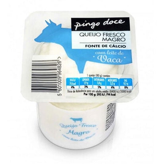Queijo Fresco MG PD 4x 62.5gr