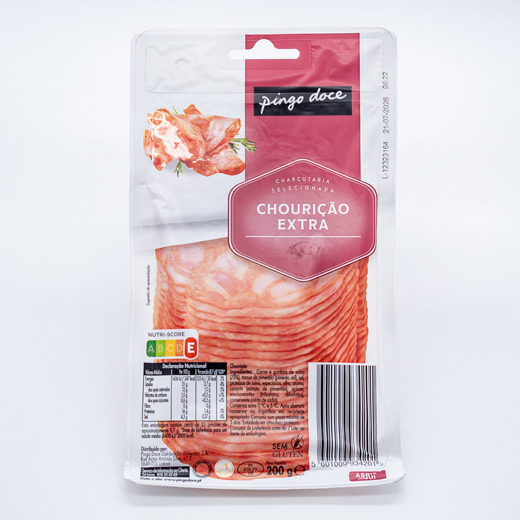 Chouricao Extra Fat PDOCE 200g