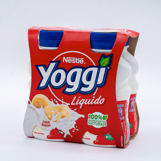 Iog Liq Yoggi Banana 4x 160g