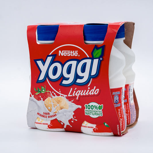 Iog Liq Yoggi Mor/Ban 4x 160g