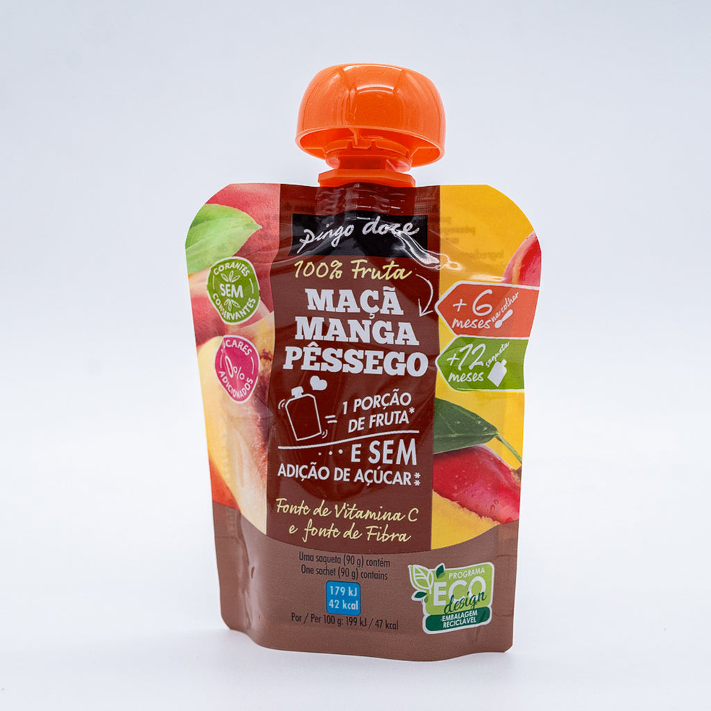 Bolsa Fruta Pesseg/Mang PD 90g