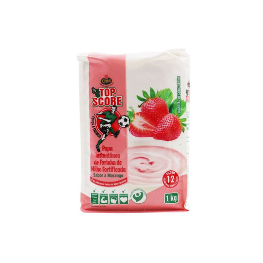 Farinha instantanea Morango Topscore 1Kg