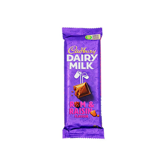 Chocolate rum & passas Cadbury 80g