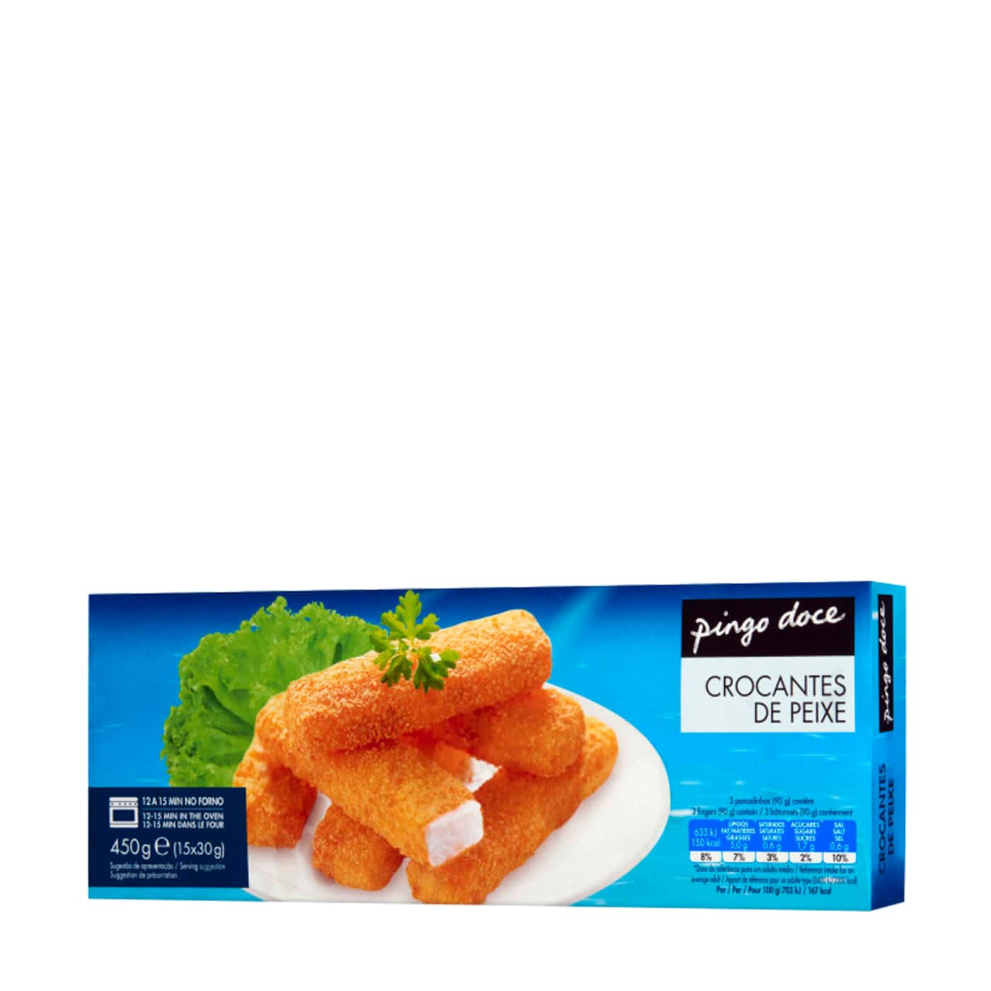 Crocantes de peixe Pingo Doce 450g