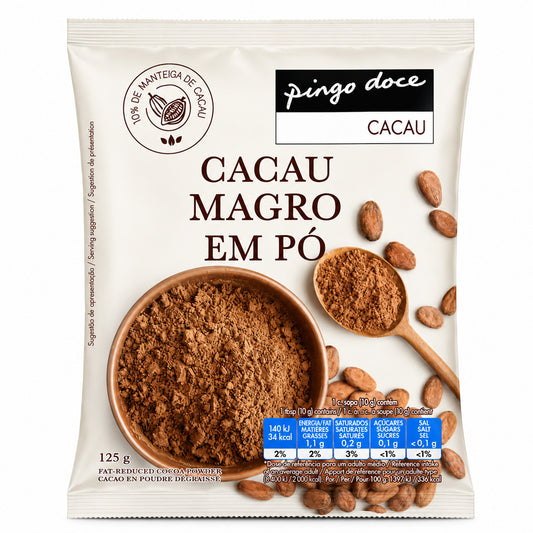 Cacau Magro em Po PD 125gr