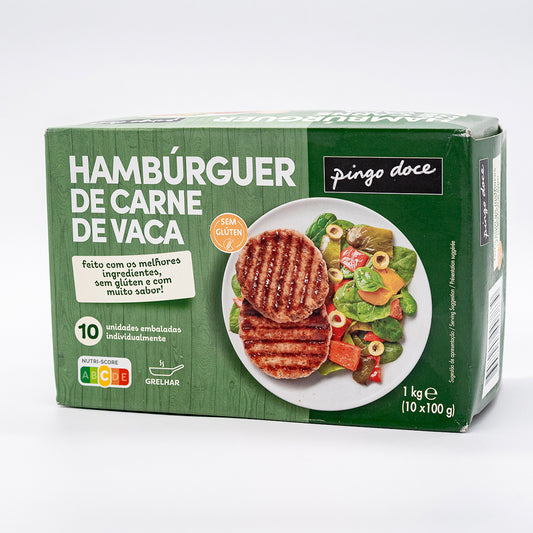 Hamburguers Vaca PD 10x 100gr