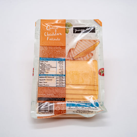 Queijo Chedar Fatias PD 150g