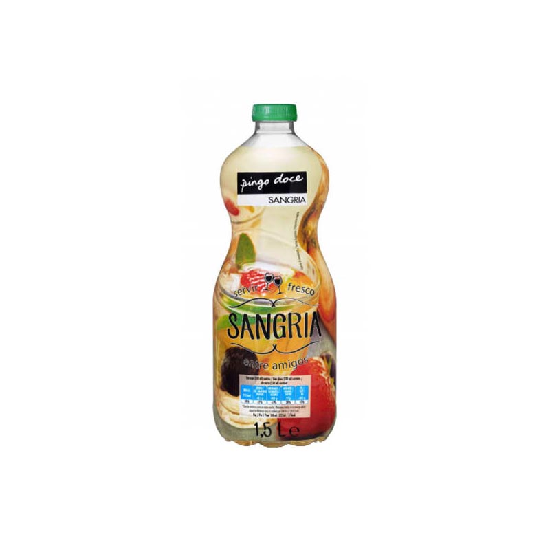 Sangria branca pet Pingo Doce 1,5L