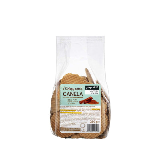 Bolacha waffer canela Pingo Doce 250g