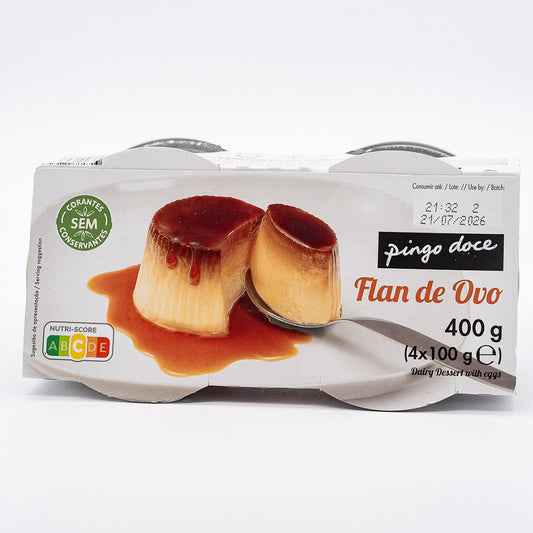 Pudim Flan Ovo PDOCE 4x 100g