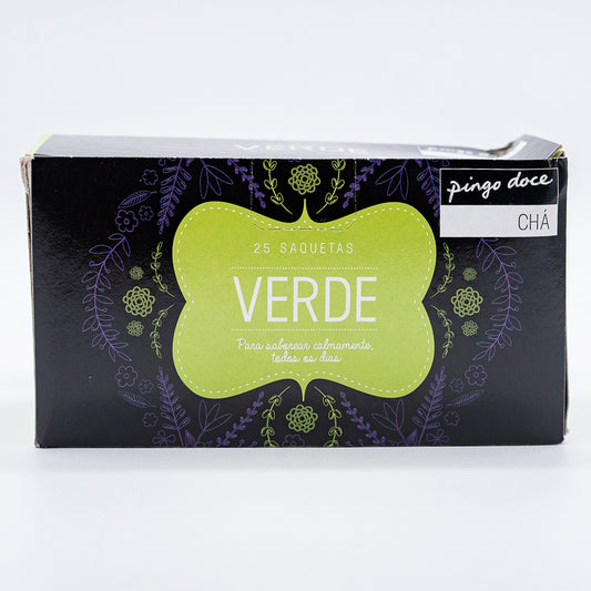 Cha Verde Pingo Doce 20saq