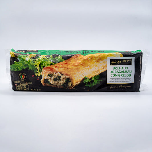 Folhado Bacalhau e Grelos PD 500g