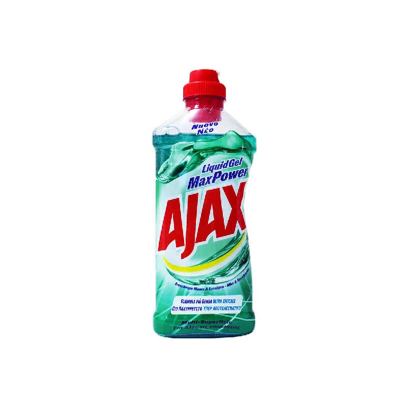 Detergente liquido  gel menta Ajax 750ml