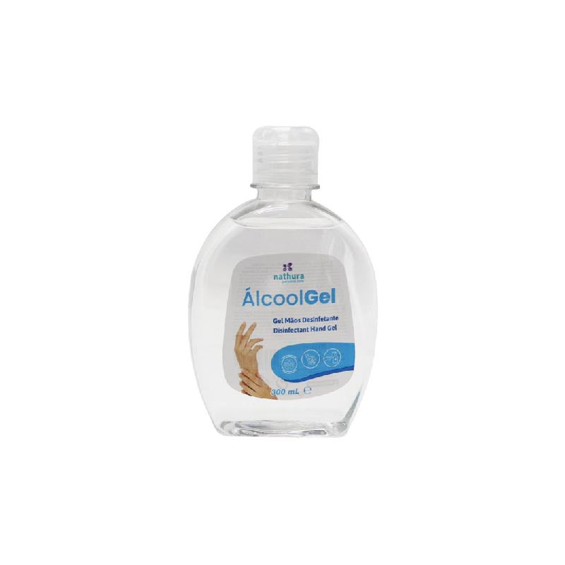 Álcool gel Nathura 300ml