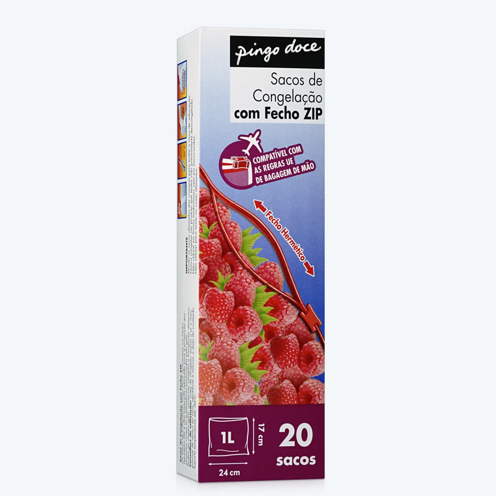 Saco Congelacao C/Zip PD