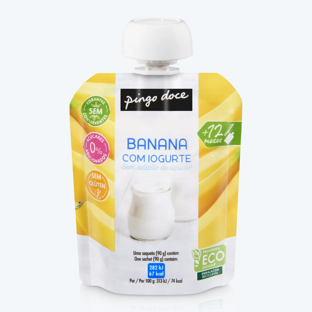 Bolsa Fruta e Iog Banan PD 90gr