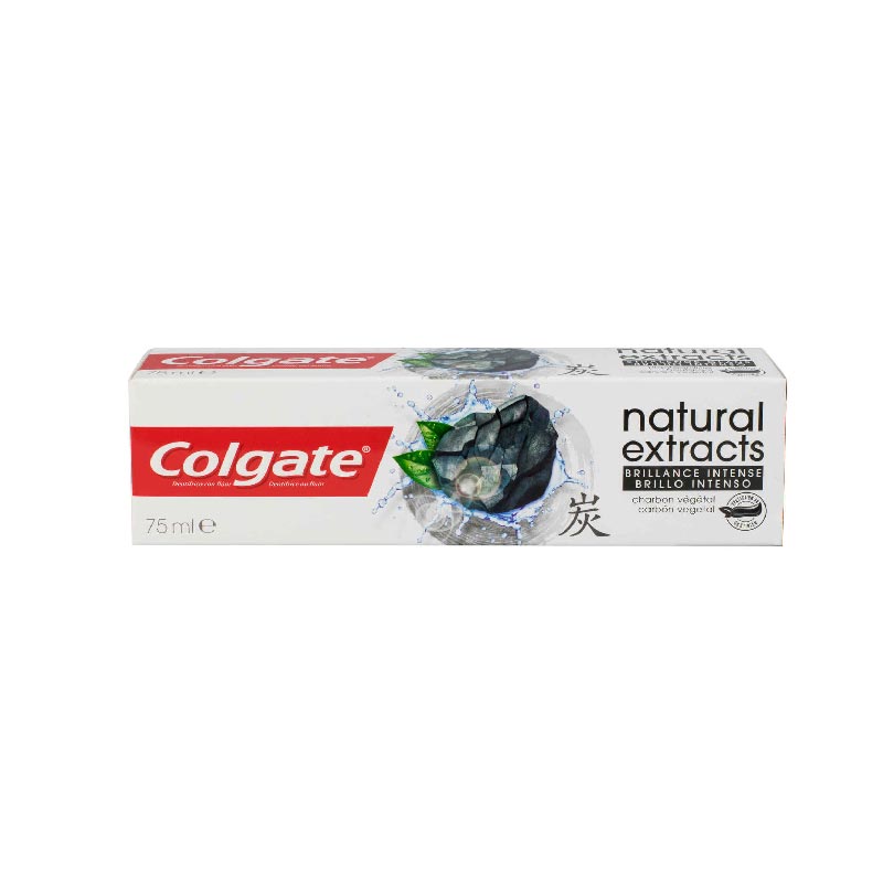 Pasta dentrifica natural carvão Colgate 75ml