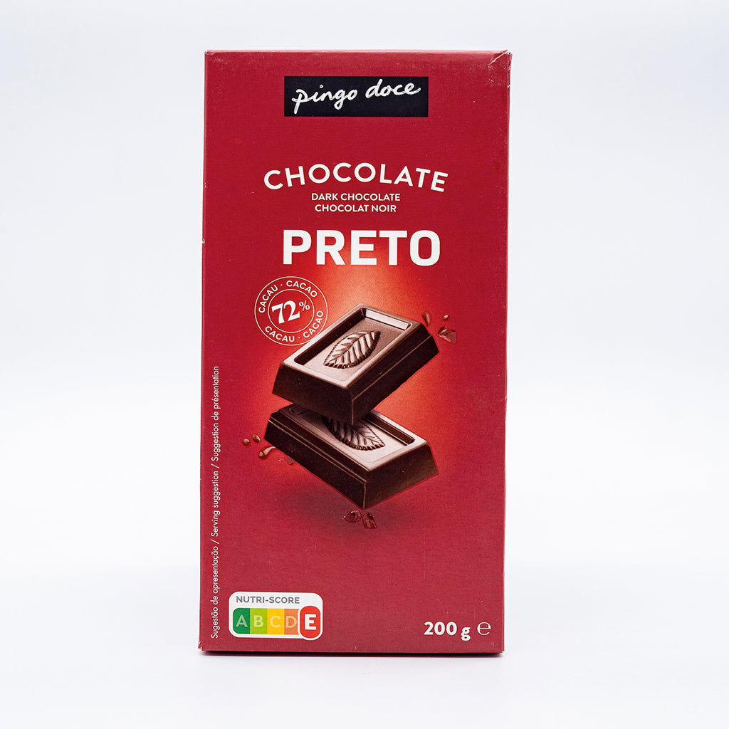Choc Preto 72% PD 200g