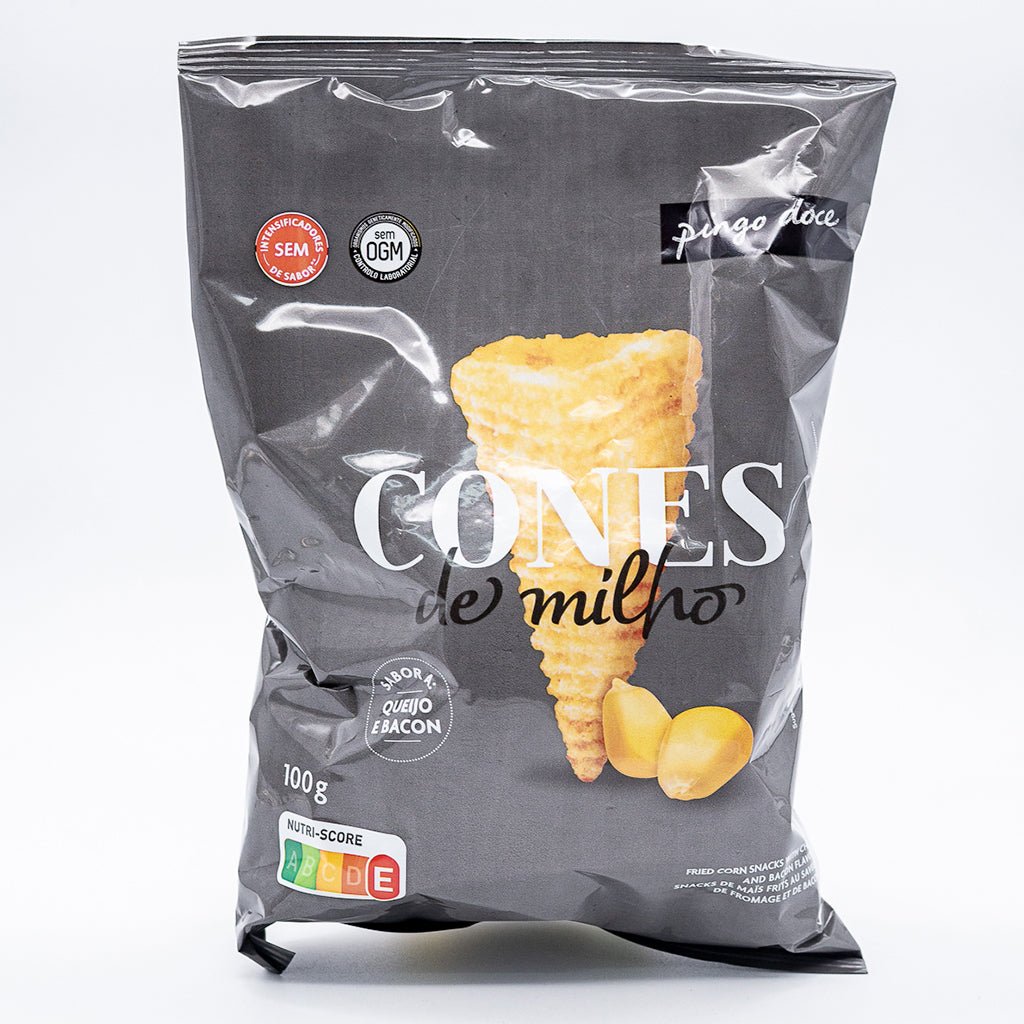Cones Milho Qj e Bacon PD 100g