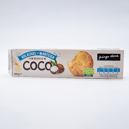 Bol Manteiga C/Rec Coco PD 100g