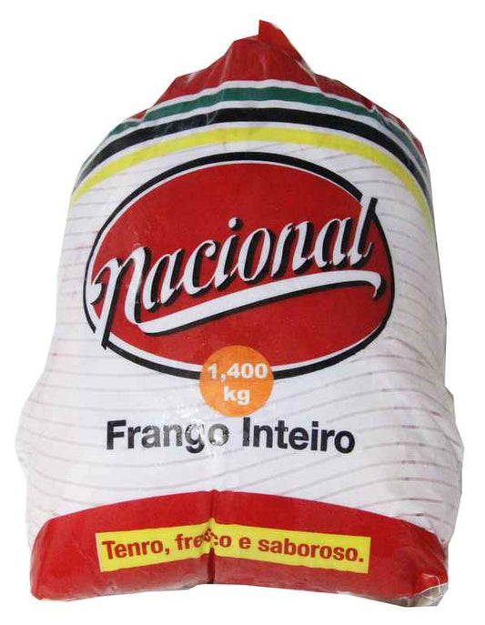 Frango sem miudos congelado Nacional 1,8kg