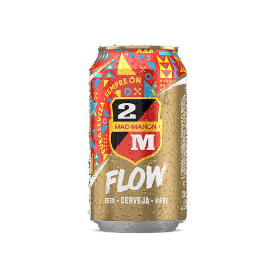 Cerveja 2m Flow lata 6x330ml