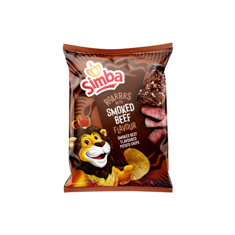 Batata frita smoked beef Simba 120g