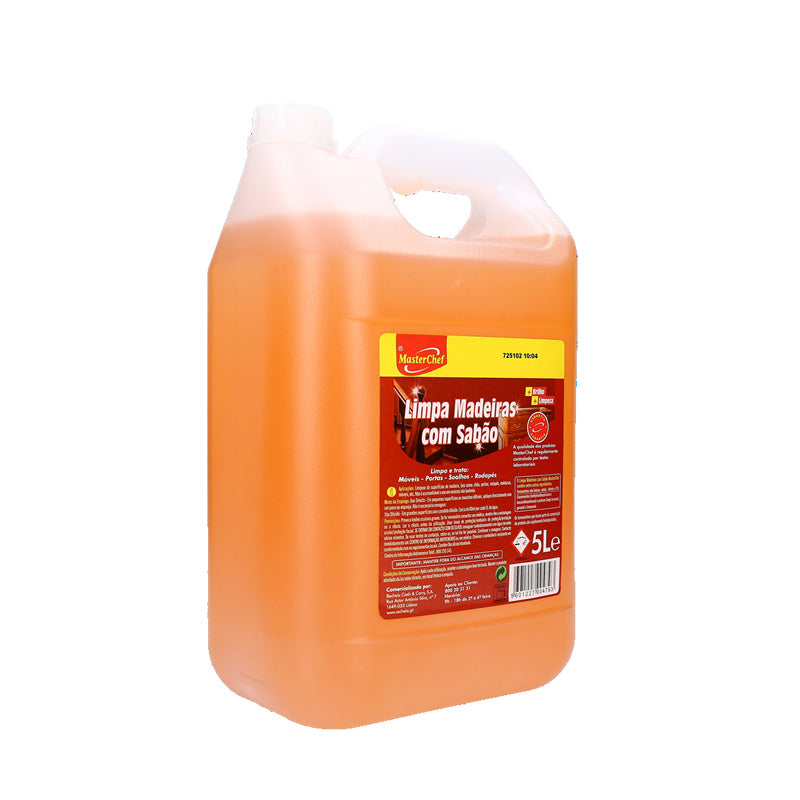 Limpa madeira com sabão Masterchef5lt