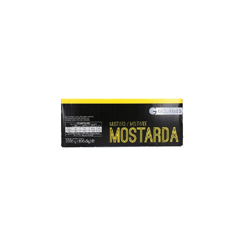 Mostarda Saqueta 250X12gr Gourmês