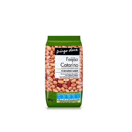 Feijão catarino seco Pingo doce 500gr