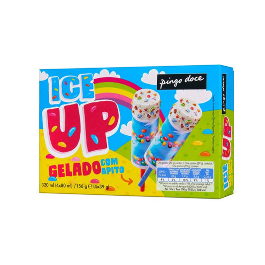 Gel push up smarties Pingo Doce 4x80ml