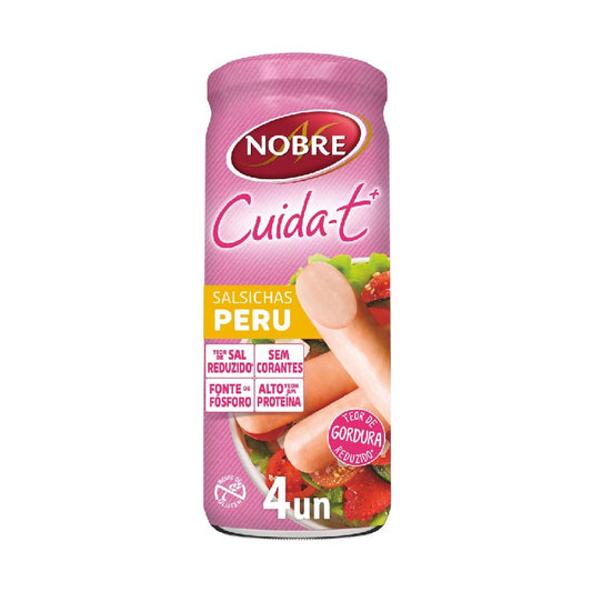 Salsicha peru Cuida-t Nobre frasco 4uni