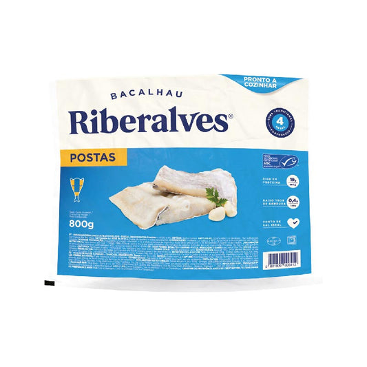 Posta bacalhau Riberalves 800gr