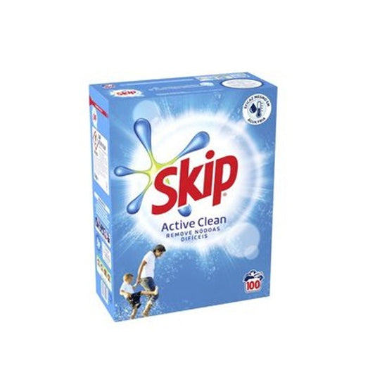 Detergente máquina  liquido active clean Skip100d