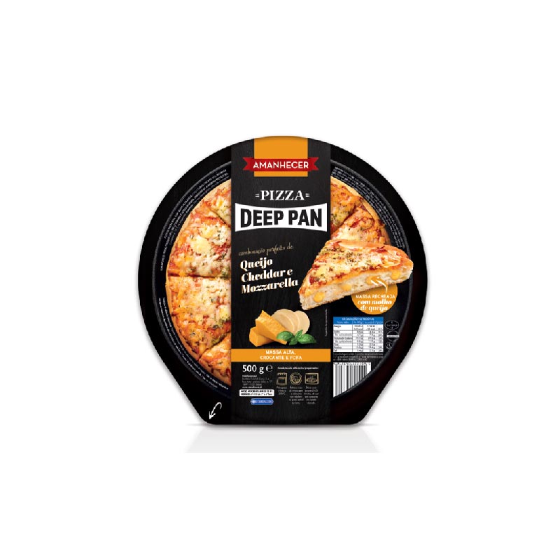 Pizza deep pan quei&ch Pingo Doce 500g