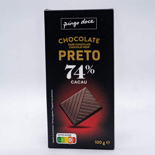 Choc Preto 74% PD 100gr
