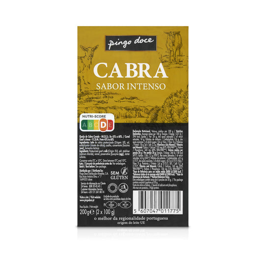 Queijo de cabra da beira alta Pingo doce UN