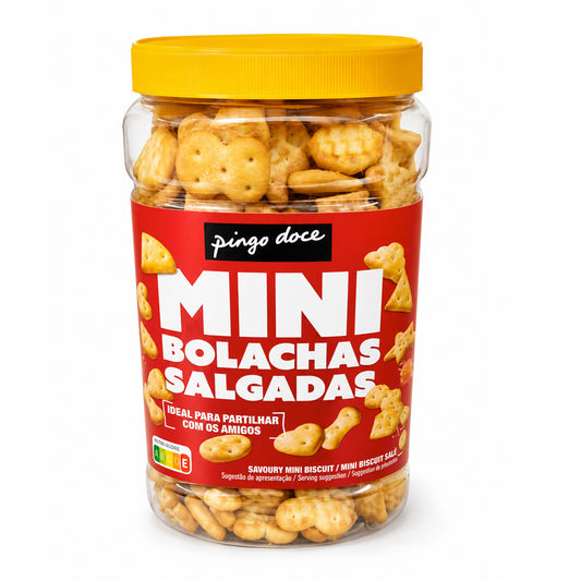 Mini Bolacha Salgada PD 350gr