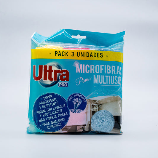 Pano Microfibras Ultrapro 3un