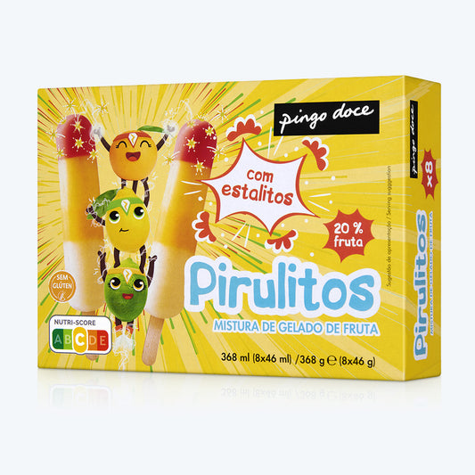 Gelados Pirulitos PD 8x 46ml