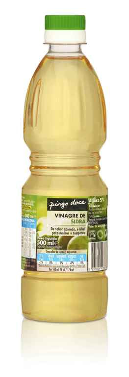 Vinagre de sidra Pingo Doce 500ml