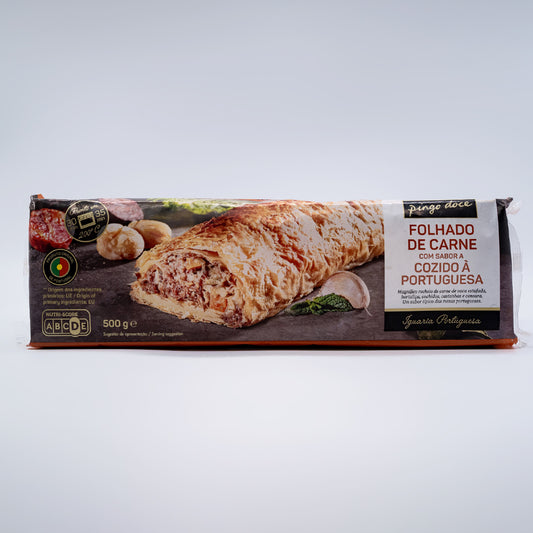 Folhado Carne Iguarias PD 500g