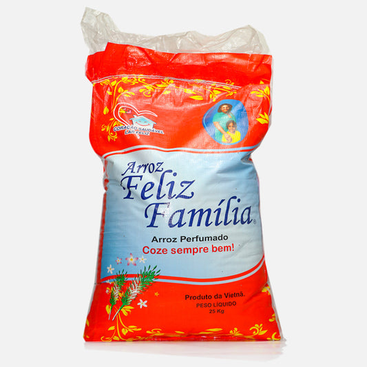 Arroz Feliz Familia Jasmin 25kg